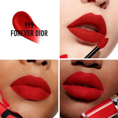 rouge dior forever liquid swatches|Rouge Dior forever lipstick 999.